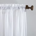 thumbnail image 4 of Mainstays Marjorie Sheer Voile Window Curtains Panel Pair, 4 of 5
