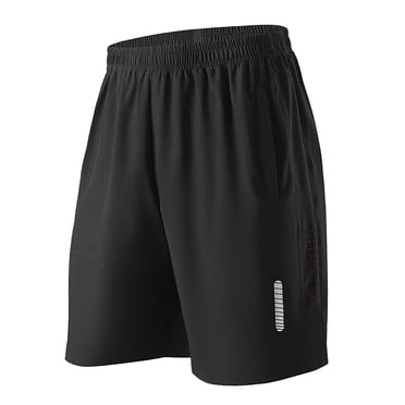 cfhntfmh Shorts de Course et d'Entraînement pour Hommes, Couleur Unie, Séchage Rapide, Shorts de Gym Athlétiques Légers avec Poches pour Hommes