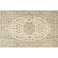 thumbnail image 1 of Ahgly Company Indoor Rectangle Traditional Golden Blonde Gold Medallion Area Rugs, 2' x 5', 1 of 6