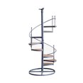 thumbnail image 1 of Amdohai Modern Decorative Wood and Iron Plant Rack Succulent Plants Shelf 8, 1 of 4