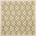 thumbnail image 1 of Safavieh Tapis de Cour Vert Intérieur Extérieur - Carré 4 Pieds, 1 of 4