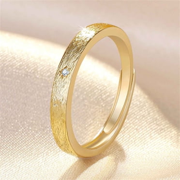 EGNMCR Rings Frosting Cubic-Zirconia For Women Engagement Wedding Jewelry Accessories Gift For Women Girls Ring Ring