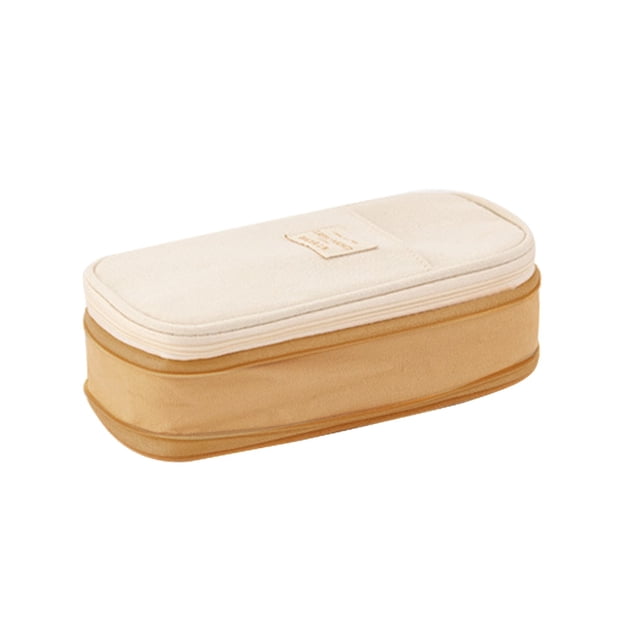 RKSTN Pencil Case Large Capacity Macaron Color Matching Can Transform Into A Large-capacity Upgrade Pencil Case Pencil Pouch for School