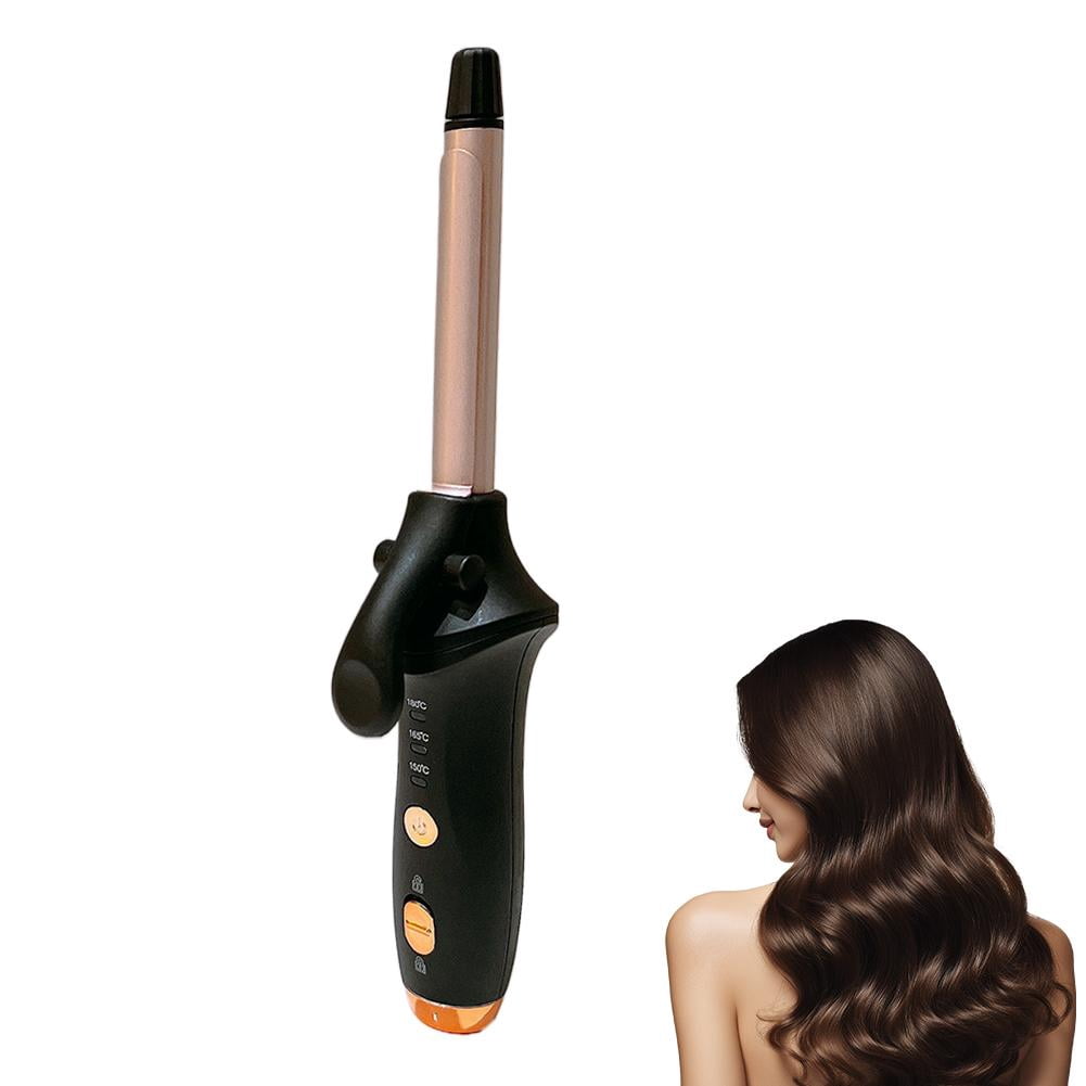 ZOUBAOQ Cordless Curling Iron USB Rechargeable 4000 mAh, 3 Gears Travel Mini Straightener, Portable Flat Iron and Curler 2 in 1 Mini Hair Curler Curling Wand for Long Short Hair