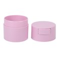 thumbnail image 4 of Pot de Colle pour Extensions de Cils, Grande Capacité Boîte de Rangement pour Colle à Cils Coussinet Éponge Ouverture à Bouton pour Salon de Beauté Rose, 4 of 8