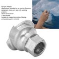 thumbnail image 3 of Car Sprayer Adapter, Stainless Steel Secure Connection Versatile Convenient Use Sprayer Adapter Paint Cup Adapter 16mm Female  for 26003 PPS 2.0 for Furniture, 3 of 7