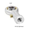 thumbnail image 3 of Unique Bargains 3/16-inch Bore #10-32 Female Thread Right Hand Rod End Bearings 2 Pack, 3 of 6