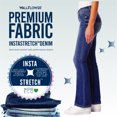 thumbnail image 4 of WallFlower Femmes Légendaire Bootcut Mi-Montée Insta Stretch Juniors Jeans (Standard et Plus), 4 of 6