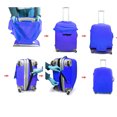 thumbnail image 4 of Miangastore Housse de Valise de Voyage Élastique Bleue pour Valises de 26 à 30 Pouces 2 Pcs Sacs de Protection, 4 of 8