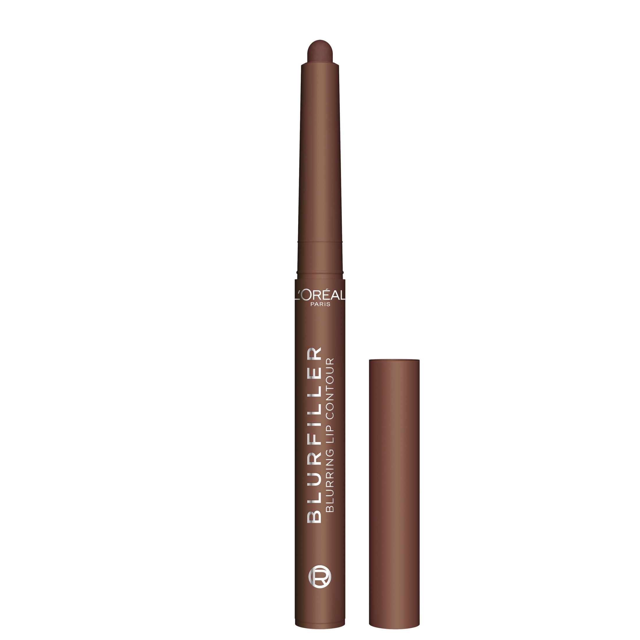 L'Oréal Paris Blurfiller Crayon Contour des Lèvres Floutant Effet Flou Doux et Naturel, Bordeaux Bisous