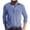 Blue, variant on FhsagQ Men's Shirts Men Shirts Tops Super Fit Men'S Shirt Casual Long Sleeve Classic Plaid Button Tees with Pockets Shirts for Men Super Fit Black Light Gray L