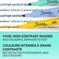 thumbnail image 4 of Surligneurs à réservoir Sharpie, pointe biseautée, couleurs assorties, 12 unités, 4 of 10
