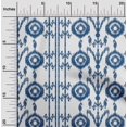 thumbnail image 1 of oneOone Cotton Flex Fabric Paisley|Stripe & Circle Ikat Decor Fabric Printed BTY 40 Inch Wide, 1 of 1