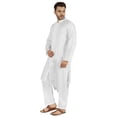 thumbnail image 3 of Atasi Kurta Pyjama Indien Ensemble 2 Pcs pour Hommes Tenue de Fête Robe Traditionnelle Tenue Ethnique, 3 of 7