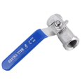 thumbnail image 1 of LAFGUR Valve à Bille Filetée Femelle, Valve à Bille Filetée, Valve à Bille en Acier Inoxydable pour Huile Gaz pour Eau, 1 of 2