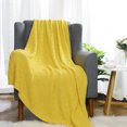 thumbnail image 2 of Unique Bargains 100% Cotton Cross Cable Knit Throw Blanket For Sofa Couch Bed Home Bedding,, 2 of 10