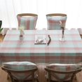 thumbnail image 1 of Nappe à Rayures Colorées Boho en Coton et Lin, Imperméable, Couvre-Table, Décoration de Table pour Salle à Manger, Restaurant, Fête, 1 of 5