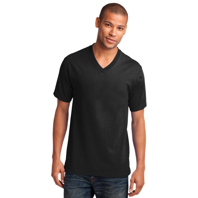 54oz 100% Cotton VNeck TShirt