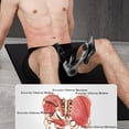 thumbnail image 4 of Thigh Exerciser with Counter Strengthener Inner Thigh Workout Thigh Black, 4 of 8