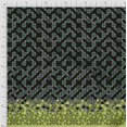 thumbnail image 2 of oneOone Tissu en Viscose Chiffon Imprimé Géométrique Triangle au Mètre 42 Pouces de Large, 2 of 5
