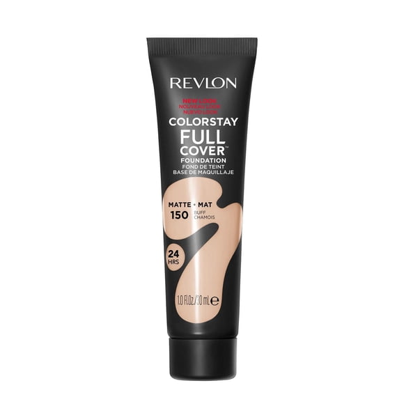 Revlon ColorStay Full Coverage Cream Foundation Makeup, Matte Finish