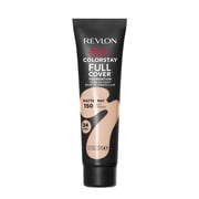 Revlon ColorStay Full Coverage Cream Foundation Makeup, Matte Finish