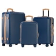 thumbnail image 1 of 3-Piece Hardside Luggage Set: 28 Inch, 24 Inch Large Suitcases with wheels and 20 Inch Carry On Luggage, 1 of 9