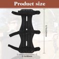 thumbnail image 4 of Maytalsory Black Adjustable Forearm Armband For Archers Arm With Ease Arm Guard Protection Archer Arm Guard 1Set, 4 of 6