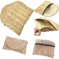 thumbnail image 5 of CHOK Summer Bohemia Handmade Rattan Woven Handbag Straw Knitted Messenger Bag, 5 of 5