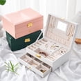 thumbnail image 1 of Vaidha Jewelry Box With Lock Jewelry Box Storage Box, 1 of 5