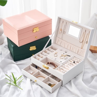 Vaidha Boîte à Bijoux avec Verrou Boîte à Bijoux Boîte de Rangement