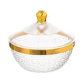 thumbnail image 1 of jifeng Countertop Fruit Bowl with Lid Fruit Basket for Kitchen Counter Fruit Snacks Round M, 1 of 9