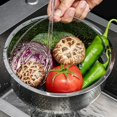 thumbnail image 4 of CHUANK Multi-use Vegetable Steamer Stainless Steel Steaming Basket For Vegetable Dumpling, 4 of 10