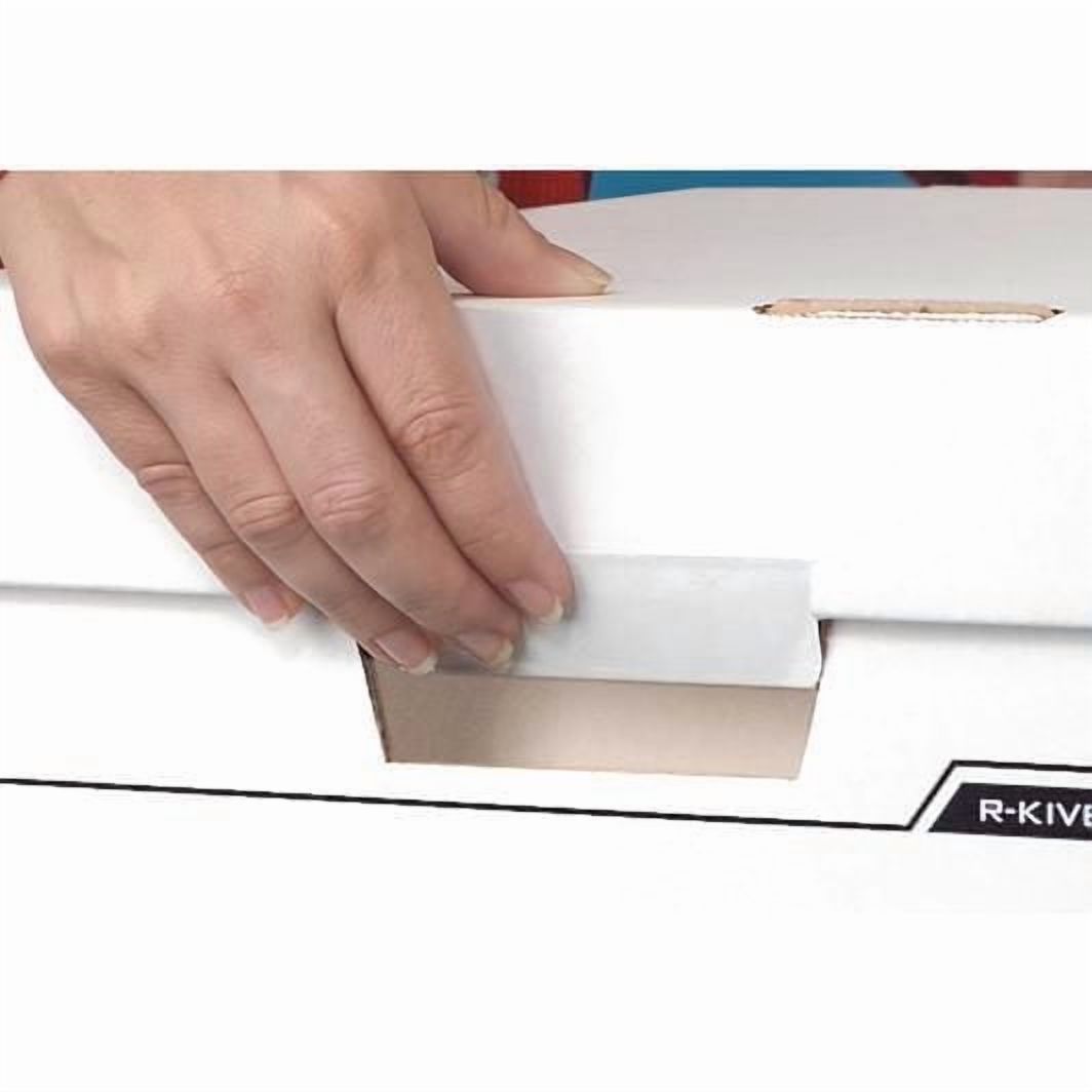 Boîtes de rangement Bankers Box R-Kive DividerBox™ - Lettre - 12pk