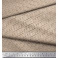 thumbnail image 3 of Soimoi Modal Satin Fabric Geometric Small Print Sewing Fabric Yard 42 Inch Wide, 3 of 3