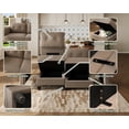 thumbnail image 3 of LLappuil Canapé Sectionnel Modulaire, Canapé Sectionnel Modulaire Surdimensionné 14 Places avec Rangement, Canapé en Velours Imperméable et Anti-Rayures pour Salon, 3 of 8