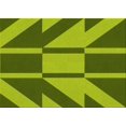 thumbnail image 1 of Ahgly Tapis Rectangulaire Lavable en Machine Intérieur Transitionnel Vert Pistache, 2 Pieds x 5 Pieds, 1 of 7