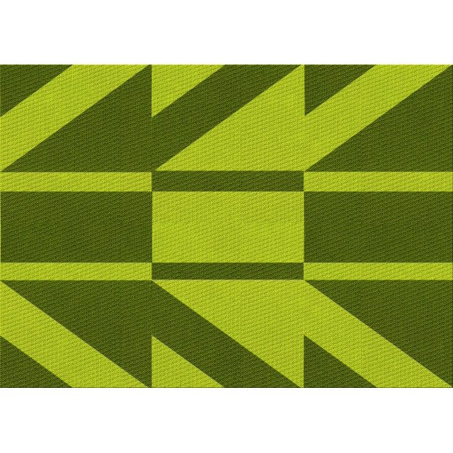Ahgly Tapis Rectangulaire Lavable en Machine Intérieur Transitionnel Vert Pistache, 2 Pieds x 5 Pieds