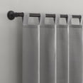 thumbnail image 4 of Mainstays 2-Pack Jensen Tab Top Semi-Sheer Window Curtains Panel Pair, 4 of 6