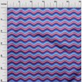 thumbnail image 2 of oneOone Georgette Viscose Fabric Serpentine Stripe Print Fabric BTY 42 Inch Wide, 2 of 4