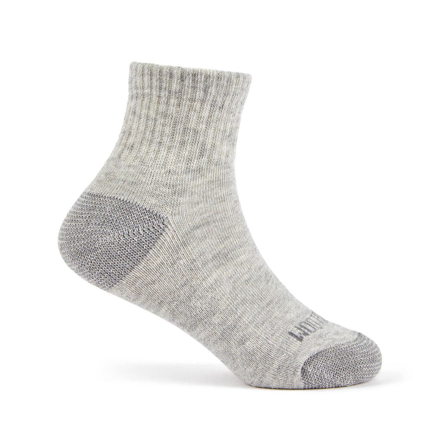 Chaussettes mi-mollet Fruit of the Loom pour garçons, paquet de 10, Dual Defense, coussinées, évacuation l’humidité, contrôle des odeurs, couleurs assorties
