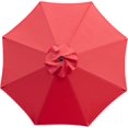 thumbnail image 5 of Parasol de Cour Villa Maison Jardin Parasol de Cour Balcon Café Extérieur Parasol Extérieur Surface de Remplacement de Parasol, 5 of 5