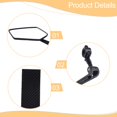 thumbnail image 2 of Bicycle Rearview Mirror Adjustment For 360 Rotation Adjustment For Single Bike Bicycle Electric Bike Motorcycle Reflector Black pair, 2 of 9