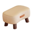 thumbnail image 1 of veasfak Small Foot Stool Ottoman Creative Stable Footrest for Home Sofa Coffee Table Beige, 1 of 9