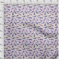 thumbnail image 4 of oneOone Rayon Purple Fabric Asian Japanese Koi Fish With Wave Sewing Material Print Fabric By The Yard 56 Inch Wide, 4 of 4