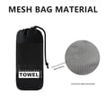 thumbnail image 4 of Black-Friday Beach Towel Storage Bag | Breathable Mesh Fabric | 2 Sizes for Wet & Dry Items, 4 of 6