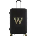 thumbnail image 1 of Housses de Bagage Housse de Protection Bagage de Voyage Anti-Rayures Housse Anti-Poussière Réutilisable Housse Lavable Motif Imprimé Graphique 8Graphic Letter W S, 1 of 6