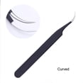 thumbnail image 4 of serony Nail Tweezers Stainless Steel Easy to Clean Manicure Sticker Tools Anti Slip Handle Lash Supplies High Grade Surface Coverage Angle Head, 4 of 7