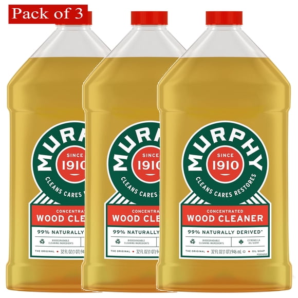 Murphy's Oil Soap Wood Cleaner, Original, 3 Count