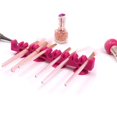 thumbnail image 2 of 15 Holes Toothbrush Towel Makeup Brush Holder Organizer Air Drying Storage Rack, 2 of 9